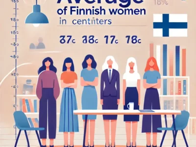 Suomalaisen naisen keskipituus