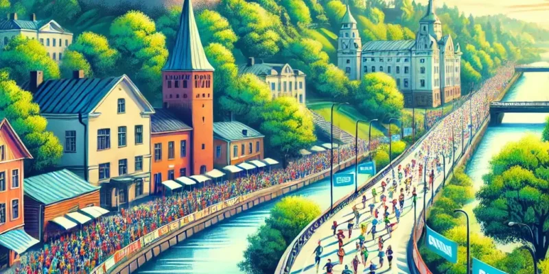 Paavo Nurmi Marathon reitti
