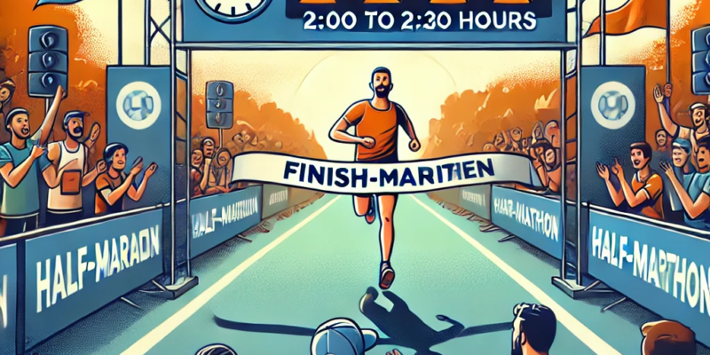Puolimaraton keskiverto aika