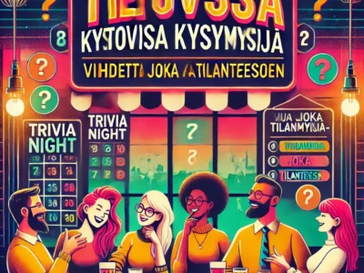 Hauskoja tietovisa kysymyksiä