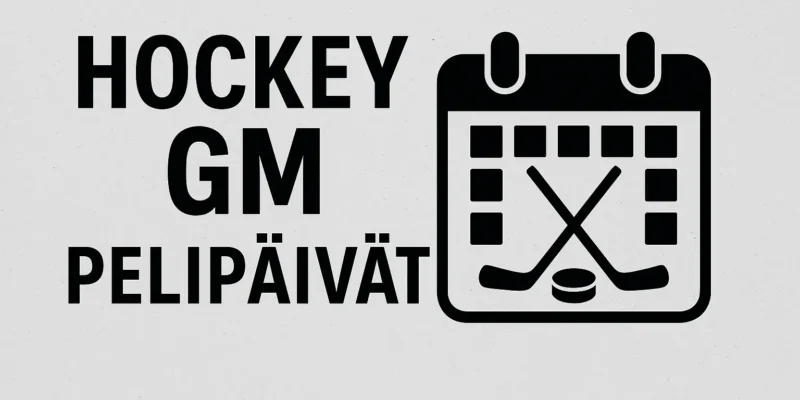 Hockey GM pelipäivät