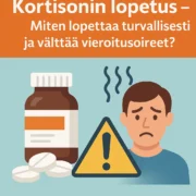 Kortisonin lopetus