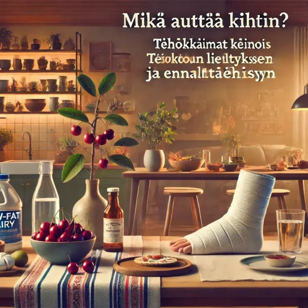 Mikä auttaa kihtiin