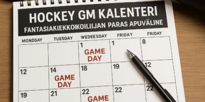 Hockey GM kalenteri