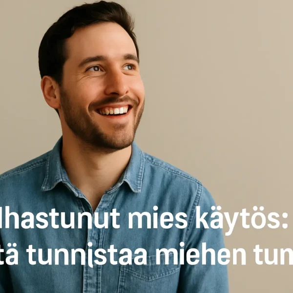 Ihastunut mies käytös