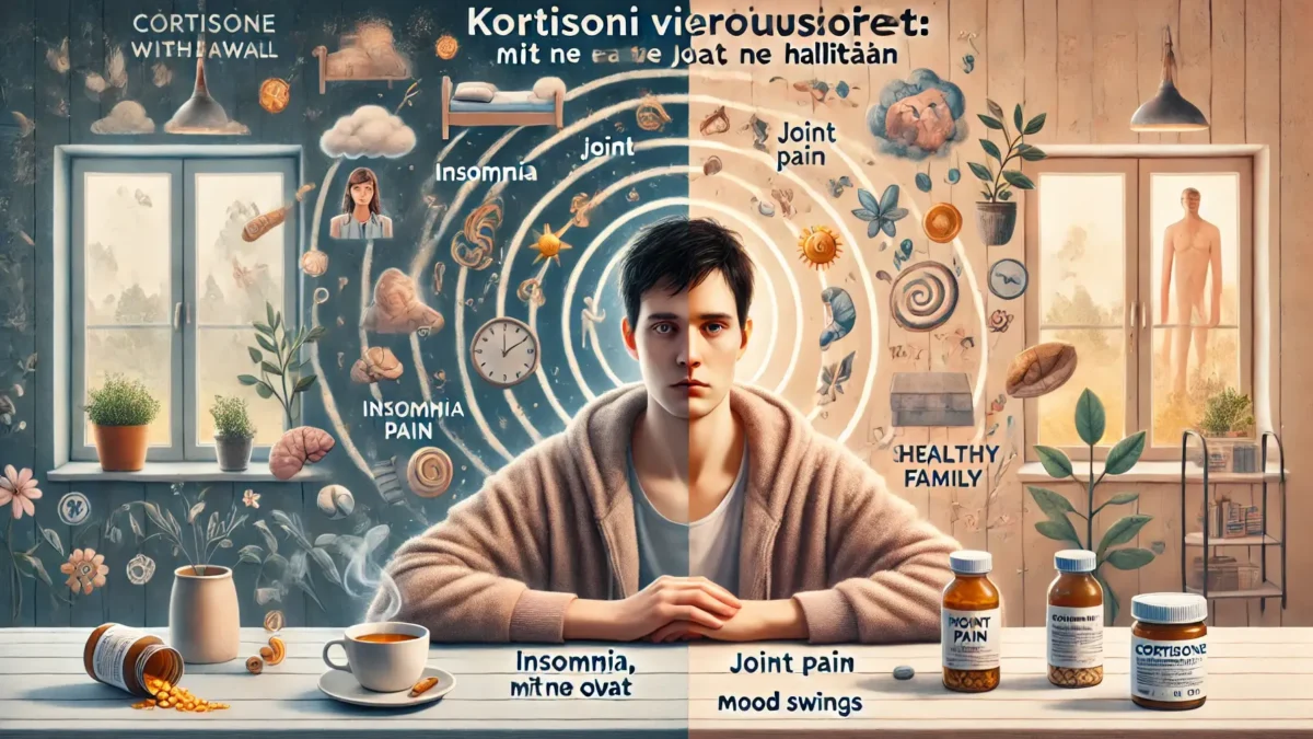 Kortisoni Vieroitusoireet