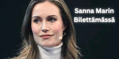 Sanna Marin bilettämässä