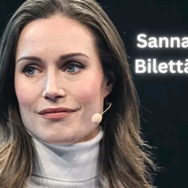 Sanna Marin bilettämässä