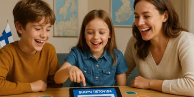 Suomi tietovisa lapsille