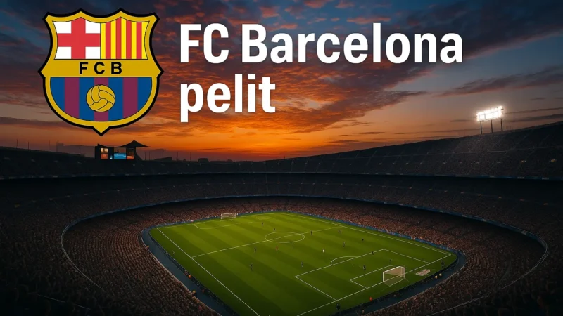 FC Barcelona pelit