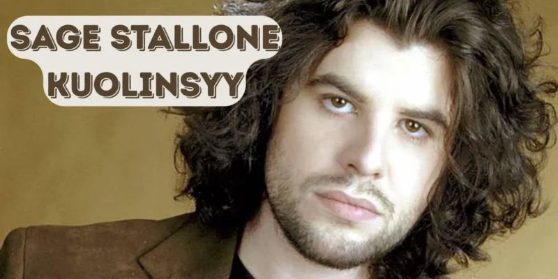 Sage Stallone kuolinsyy